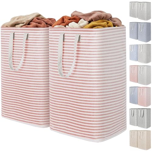 Lifewit 2 Pack Laundry Basket 80L Each, Collapsible Clothes Hamper