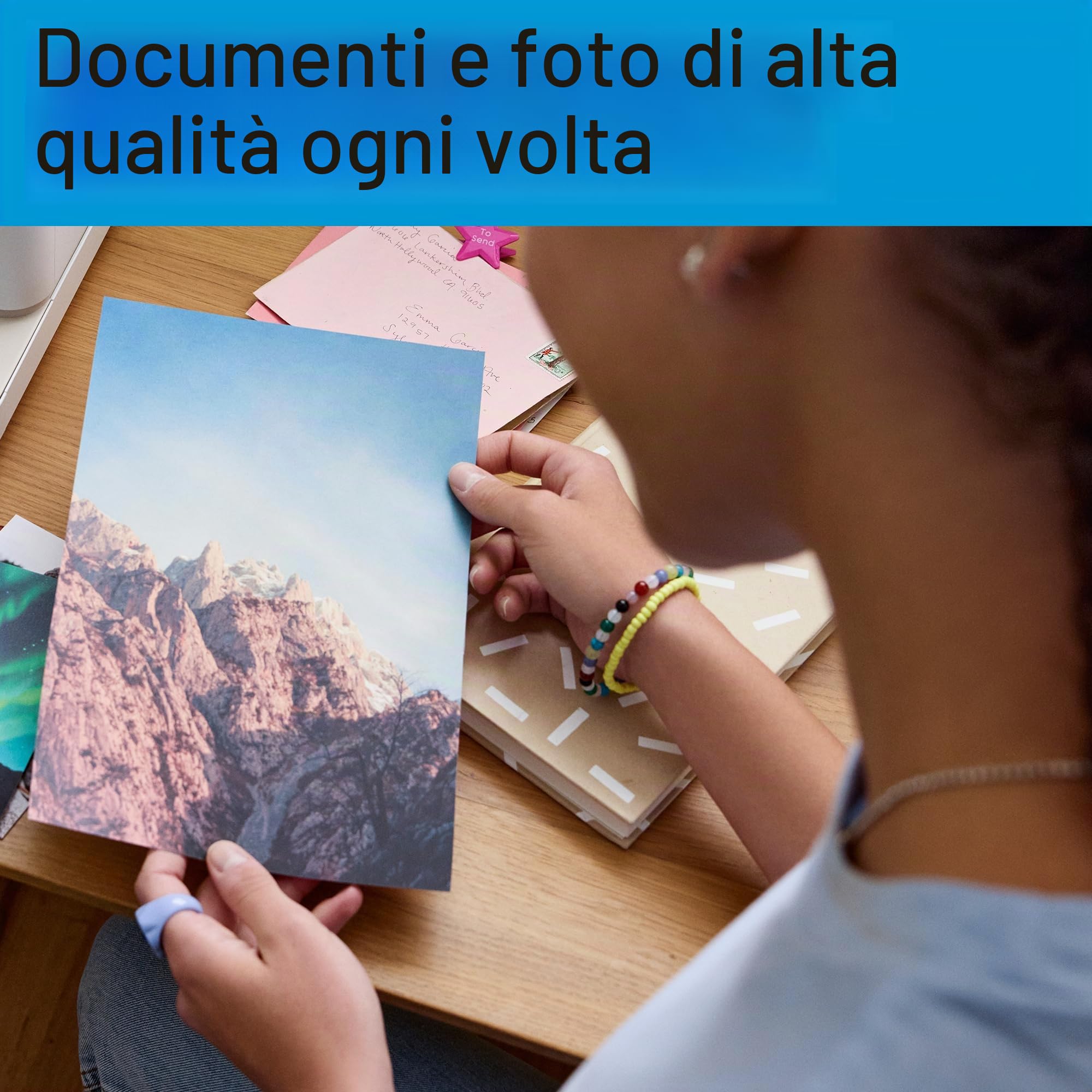 HP Envy 6530e Stampante All in One | Perfetta per la casa | Colore | Wireless | Stampa, scansione e copia | 6 mesi di inchiostro istantaneo gratuito solo a tempo limitato | Alimentatore automatico di