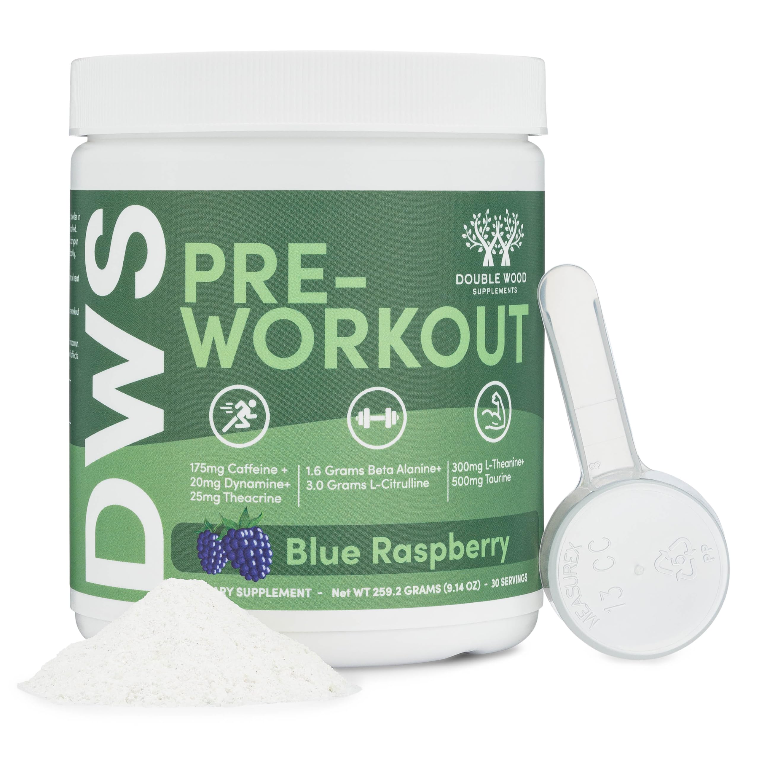 Pre-Workout Powder, 175mg Caffeine, Smooth Energy, No Crash, 30 Servings — Amazon image 6