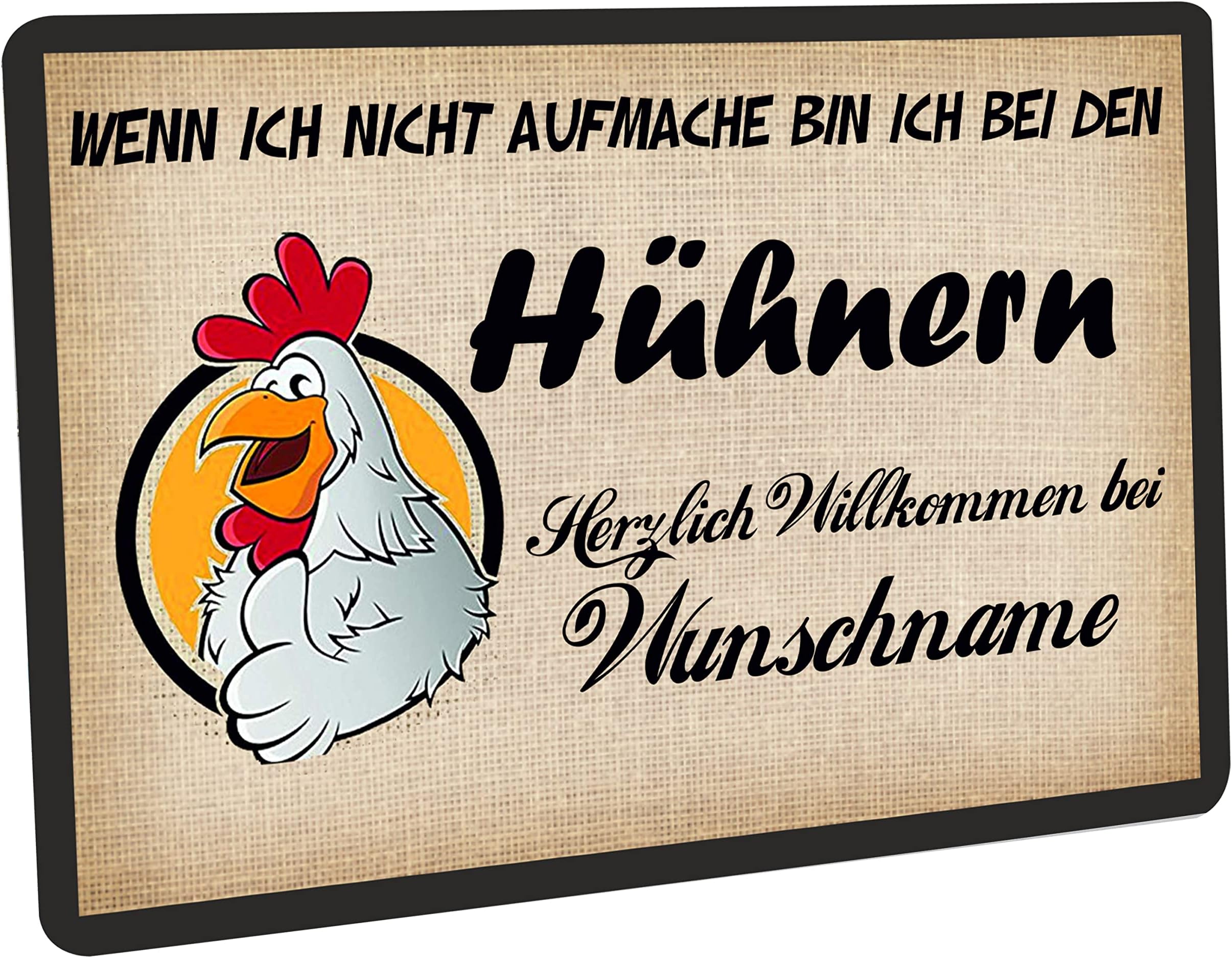 Trendaffe Zocker Fußmatte - 'Wenn Ich Nicht Aufmache Bin Ich Am Zocken'