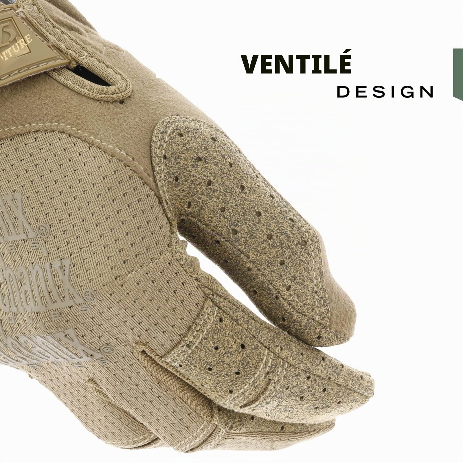 Mechanix Wear - Specialty Vent Coyote Gants (Small, Marron) | Design tactile et haute dextérité pour airsoft, paintball et travail sur le terrain avec gants ventilés