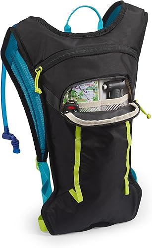 Miniatura 5 de High Sierra Hydrahike 2.0 Mochila de hidratación con bolsa de agua de 2L para correr, senderismo, campamento o ciclismo