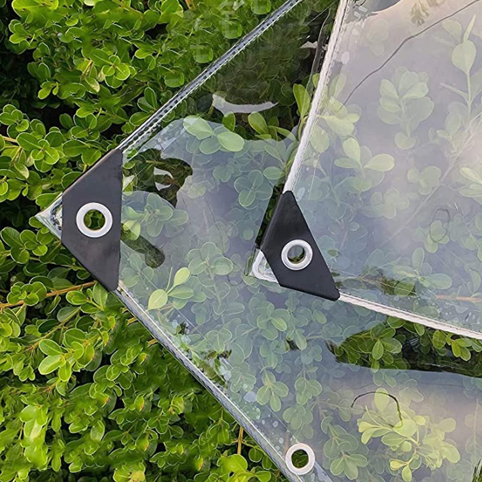 Lona de plástico impermeable para camping y protección de muebles de jardín contra la lluvia