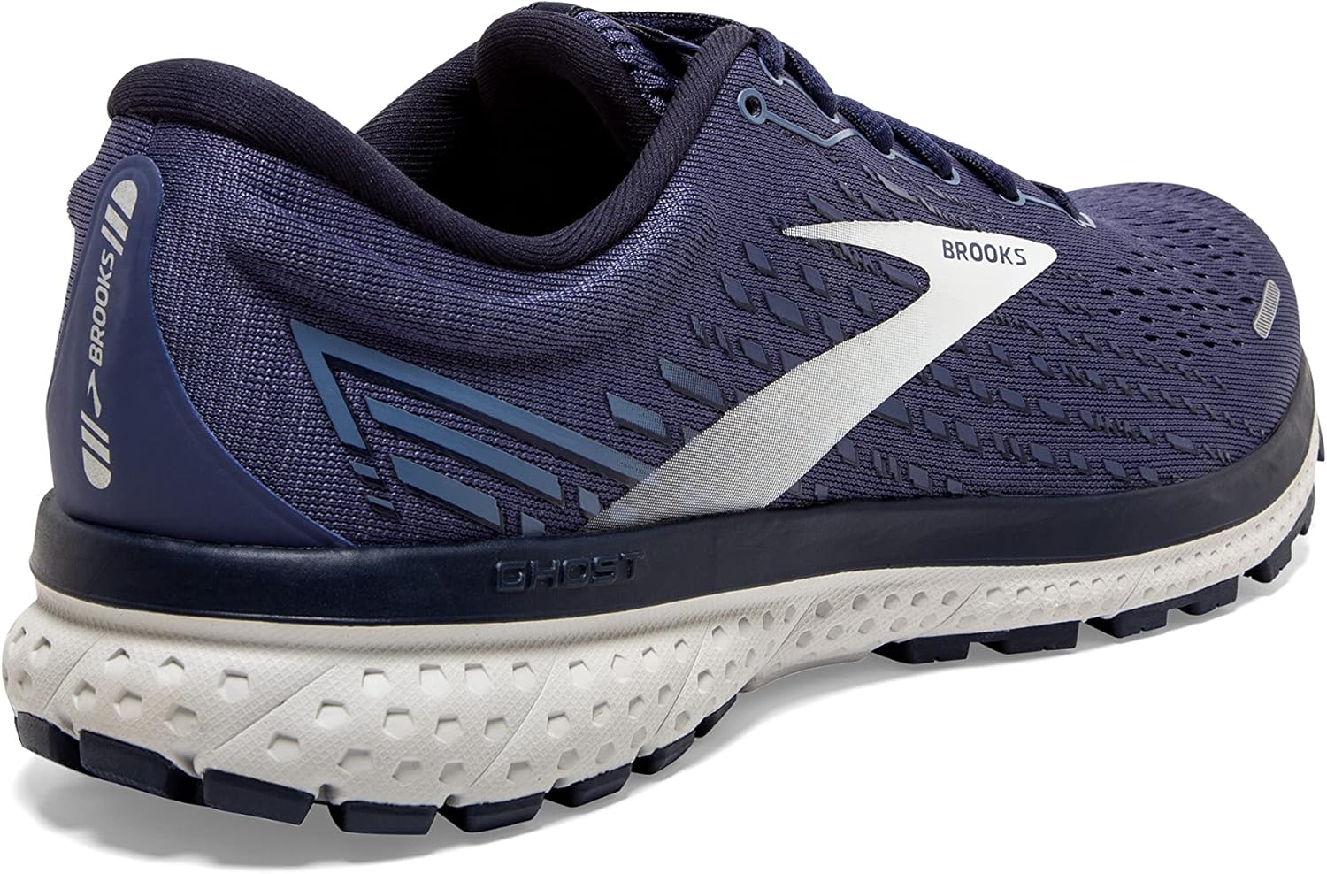 Brooks Men's Ghost 13 Neutral Running Shoe 7 Deep Cobalt/Grey/Navy