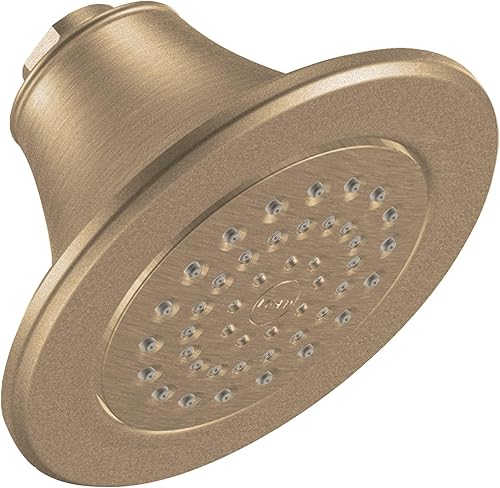 Miniatura 8 de Moen S6312 Icon Cabezal de ducha de una función de 5-7/8 pulgadas con caudal de 2.5 GPM, cromado