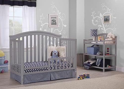 Miniatura 4 de Sorelle Furniture Rieles para niños pequeños y rieles de cama de tamaño completo, kit de conversión de riel de cama y cuna de madera Sorelle,