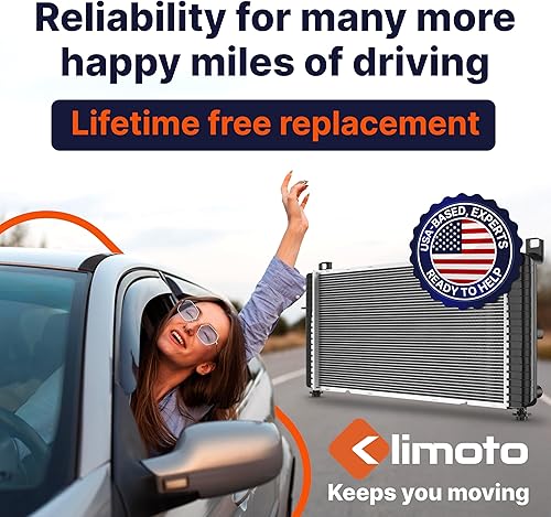 Miniatura 8 de Klimoto Radiador  Compatible con Ford LTD Crown Victoria Lincoln Mark VI Town Car Mercury Grand Marquis 4.2L 5.0L 5.8L V8  KLI547