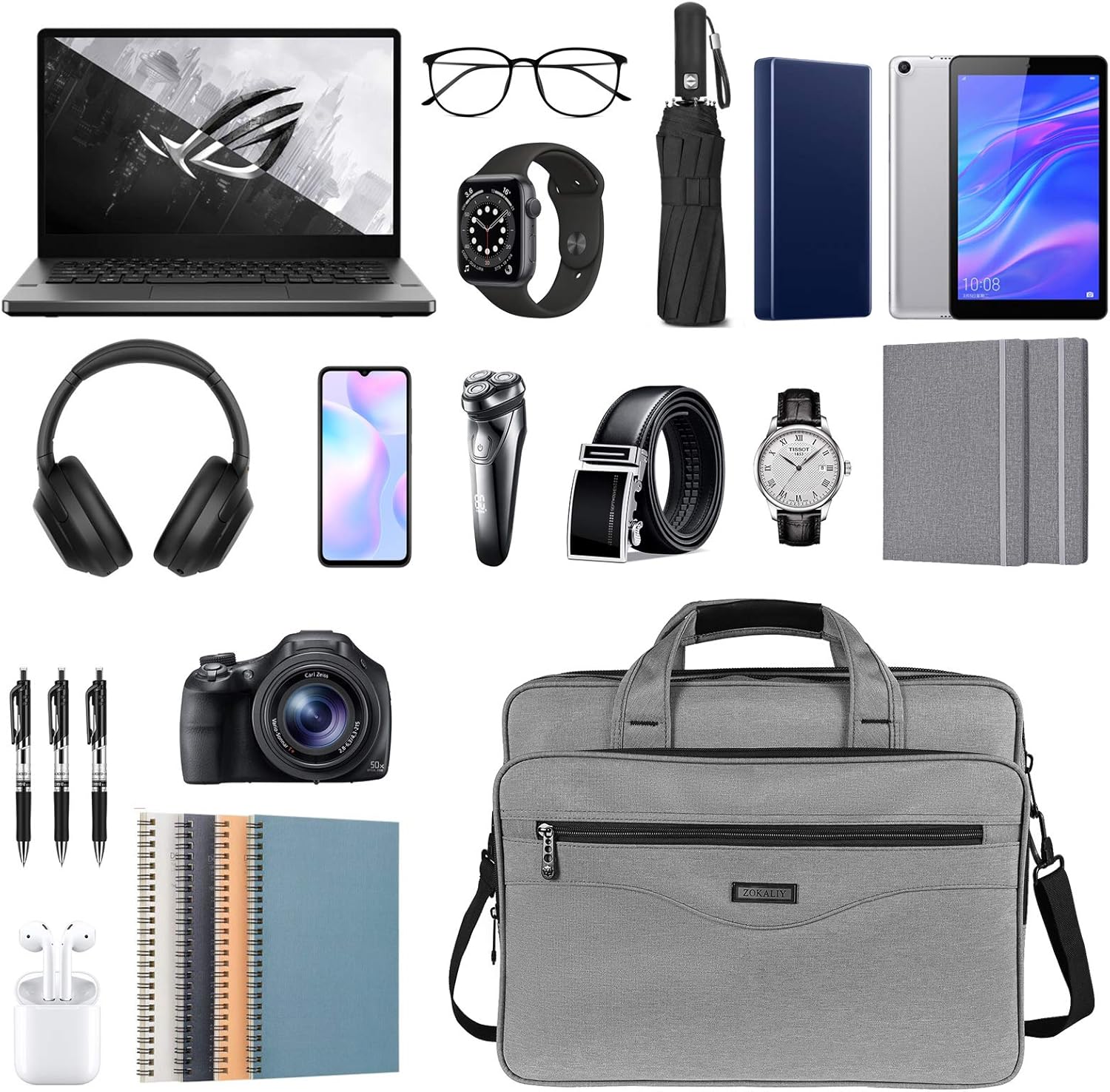 Exclusive Discount 90% Price 17 Inch Laptop Bag, Large Business Briefcase for Men Women, Travel Laptop Case Shoulder Bag, Waterproof Computer Messenger Bag, Durable office Carrying Case Fits 17 15.6 Inch Laptop, Gift for Him Her