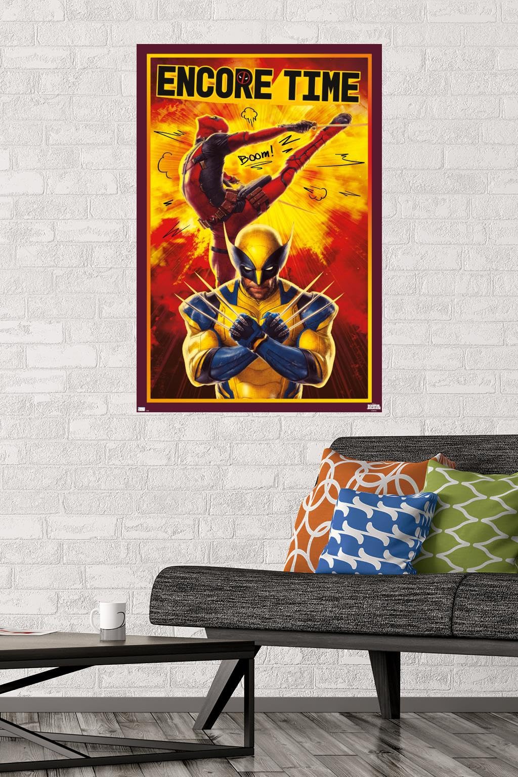 Amazon.com: Marvel Deadpool & Wolverine - Encore Time Wall Poster