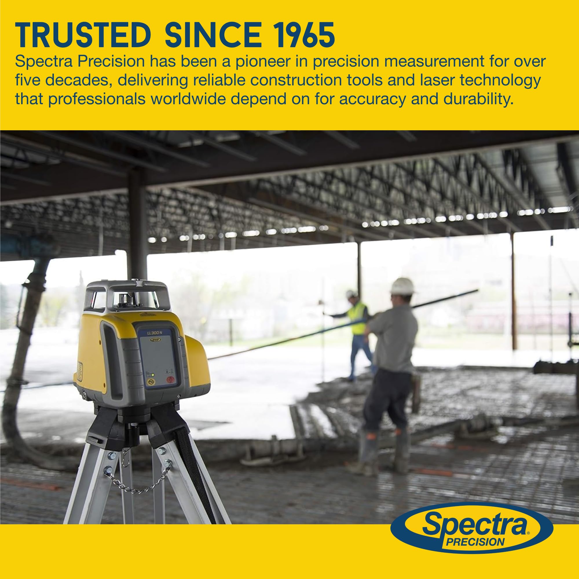 Spectra Precision Laser Level Kit - Durable & Reliable -6