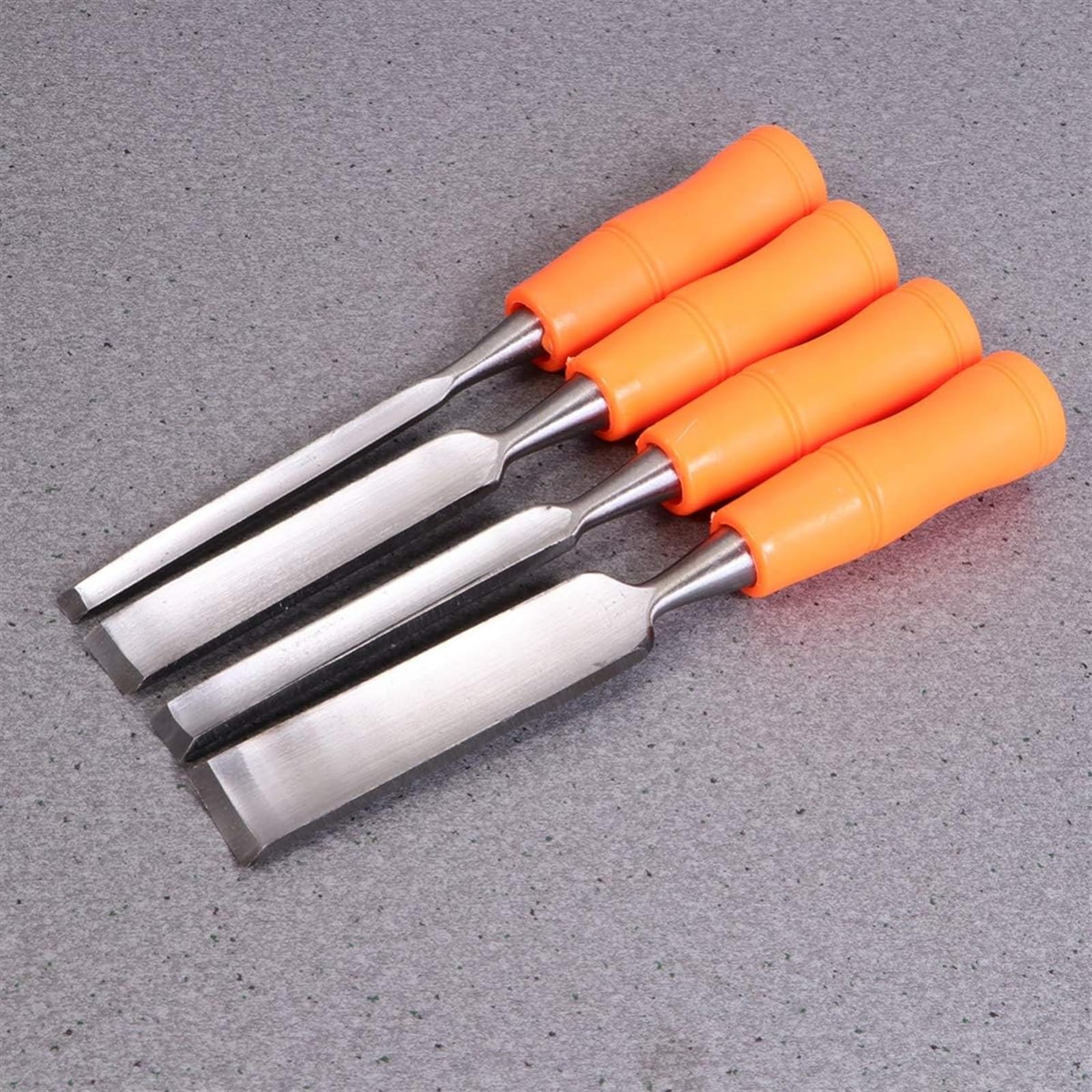Juego de Cinceles para Madera de 4 Piezas, Cinceles para Madera Profesionales para Carpintería y Tallado (Cepilladora Interior de 6 mm, 12 mm, 18 mm y 24 mm)