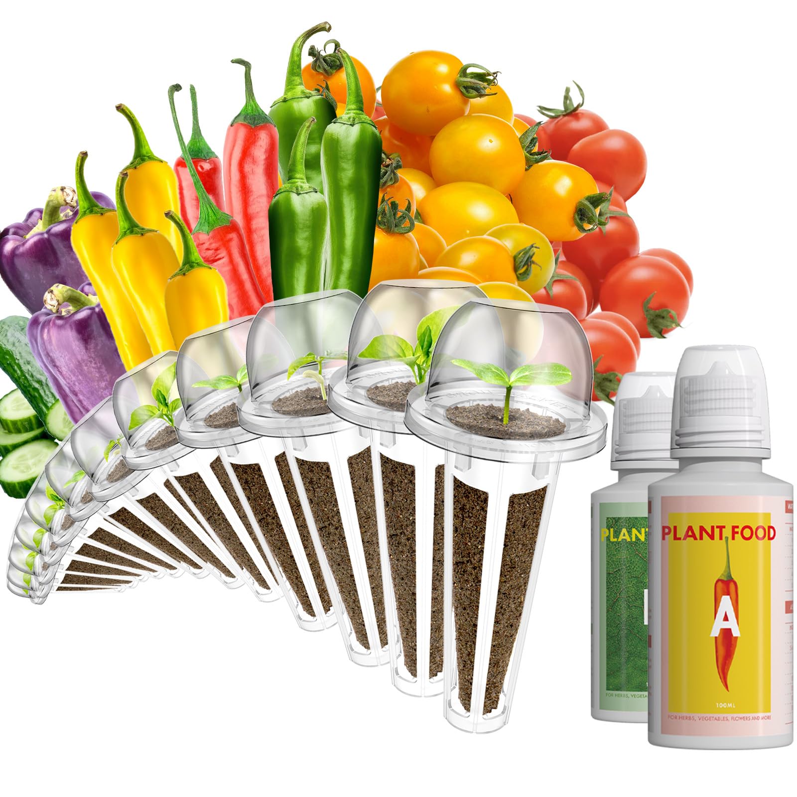 LYKOCLEAN Cherry Tomato Seed Pod Kit