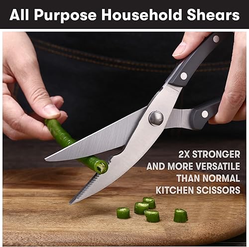 Miniatura 6 de Juego de 19 cuchillos de cocina de alta calidad con bloque de madera  cuchillería de acero inoxidable alemán Master Maison con afilador de cuchillos