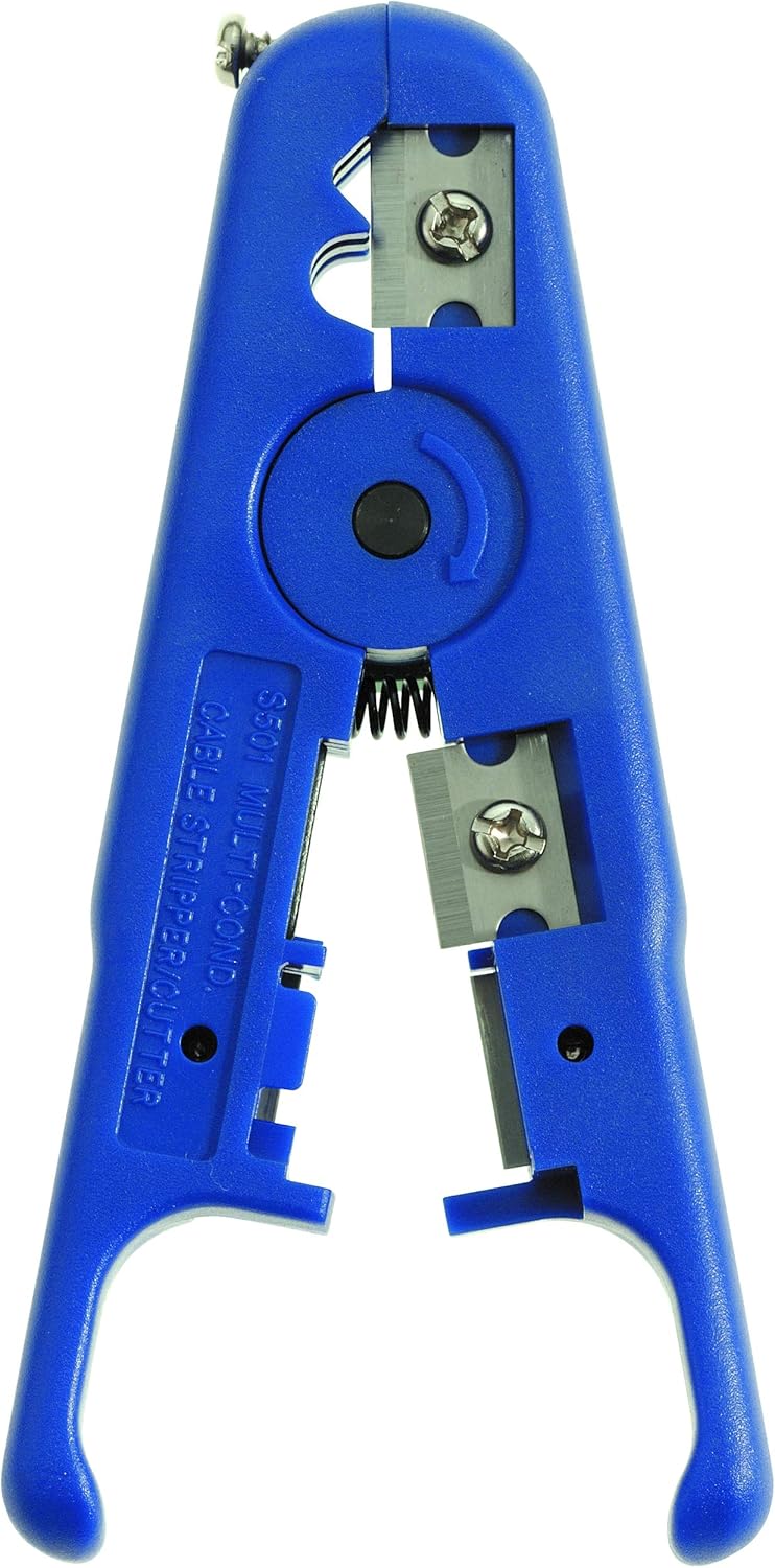 DataShark PA70007 Network Tool Kit | Wire Crimper, Network Cable Stripper, Punch Down Tool, RJ45 Connectors | CAT5, CAT5E, CAT6 (2023 Starter Kit)
