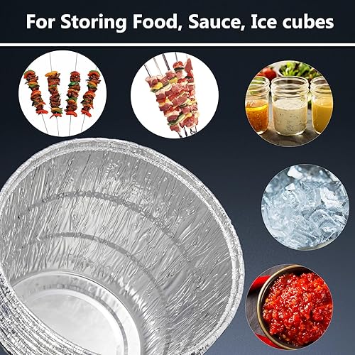 Miniatura 7 de Paquete de 30 revestimientos de grasa BAC407 para Traeger HDW152 – Bandeja de revestimiento de papel de aluminio de goteo compatible con Traeger Pro