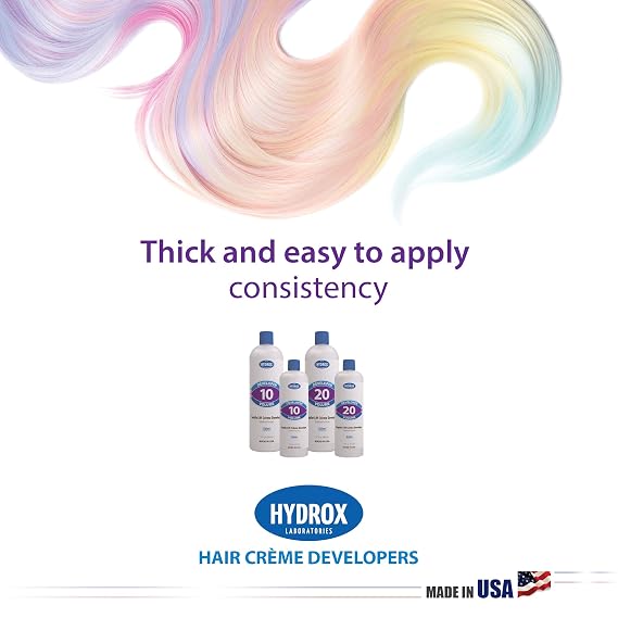 Hydrox 20-Volume Creme Developer Regular Lift, 16 Ounce (single)