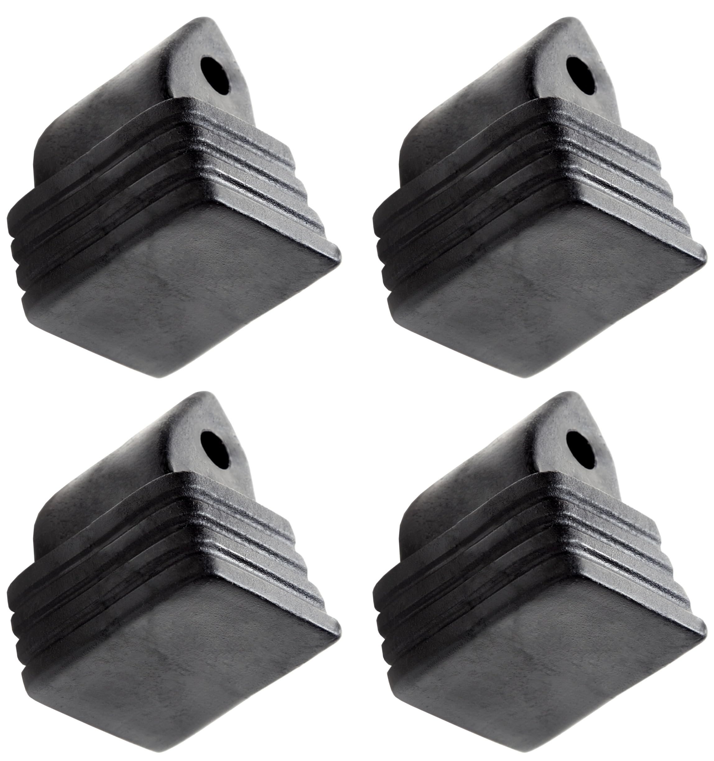 Inliner-Bremse Bremsstopper Bremsklotz aus TPR für Inlineskates Raven Pulse, Celeste, Angel, Sensor, Spirit, Expert, Breathe, Vella/Croxer Dahlia (schwarz)