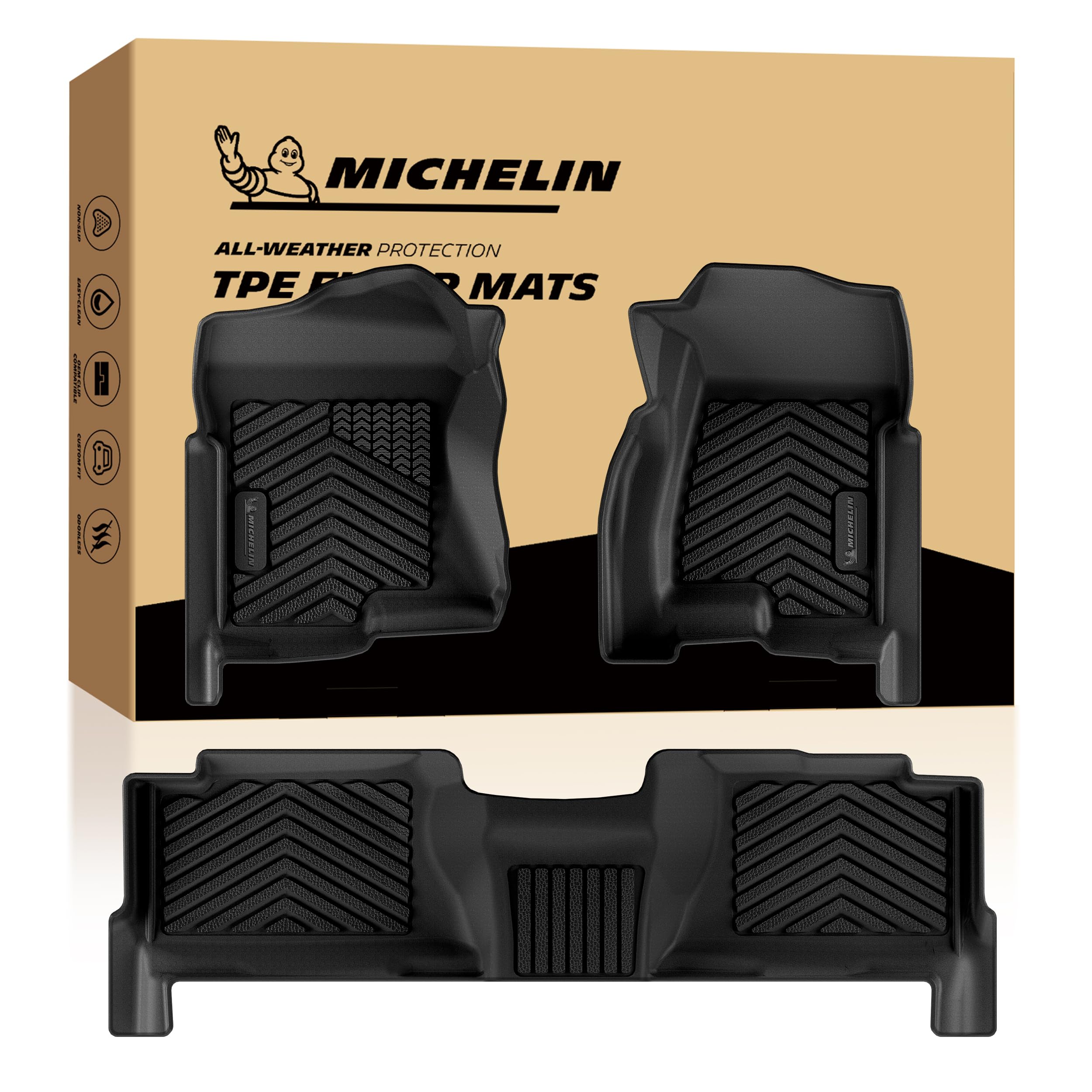 Michelin Vehicle Mats for 1999-2007 Silverado/Sierra 1500/2500/2500HD/3500