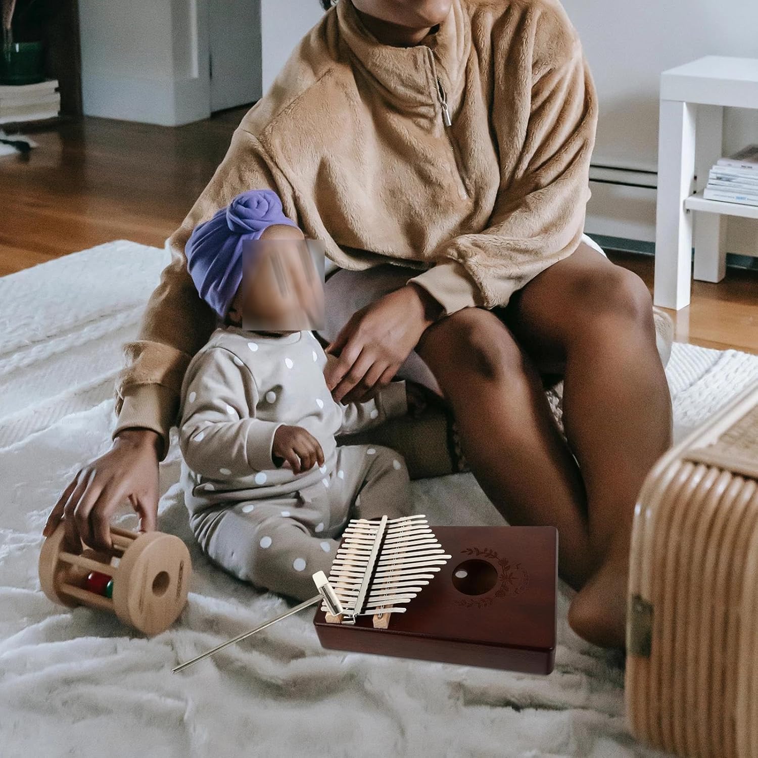 Beginners Kalimba Kalimba Portable Musical Instrument Brown