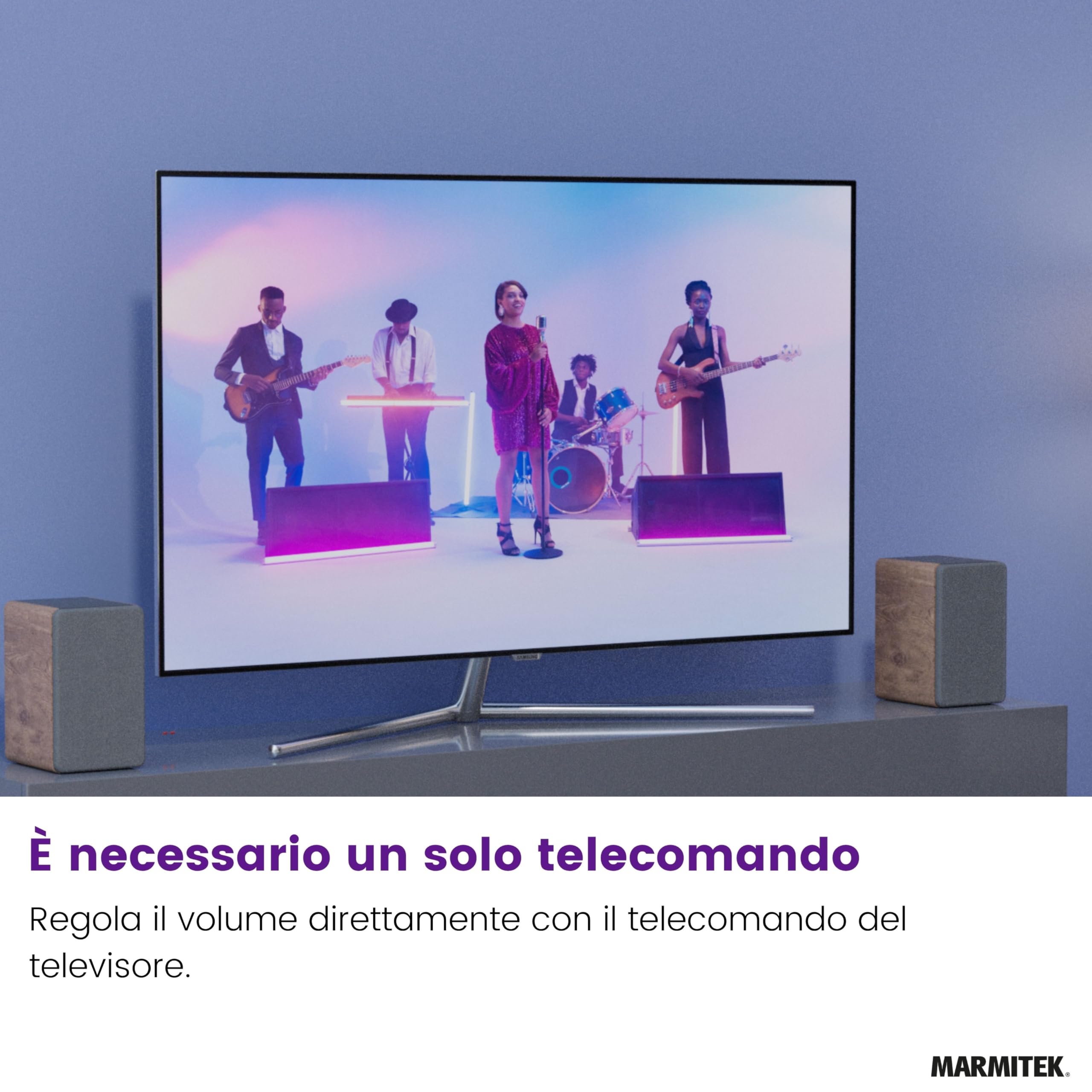 Marmitek Connect ARC13 - Estrattore audio HDMI ARC CEC per TV e RCA audio | Adattatore TV verso amplificatore, altoparlanti attivi o cuffie, uscita stereo L/R RCA, jack 3,5 mm e controllo CEC