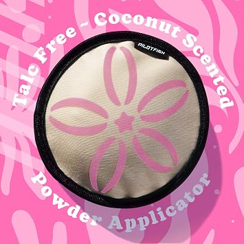 Pilotfish Beach Essentials Sand Remover Bag, Gentle Skin-Friendly Formula with 7 Natural Ingredients + Coconut Oil, Talc-Free Sand Removal Beach Accessories, Must Haves, Gifts for Women