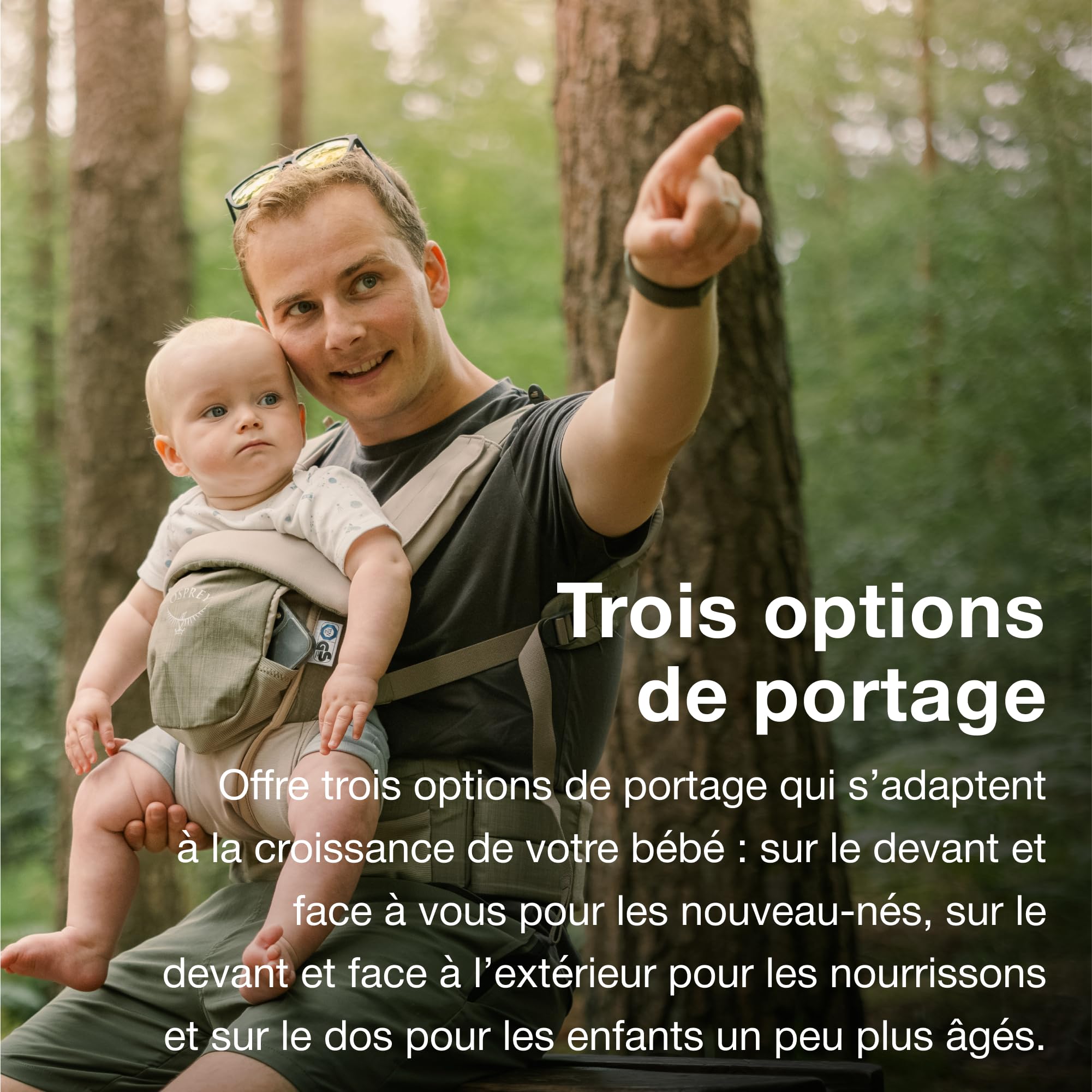 Osprey Poco Portebébé souple LT