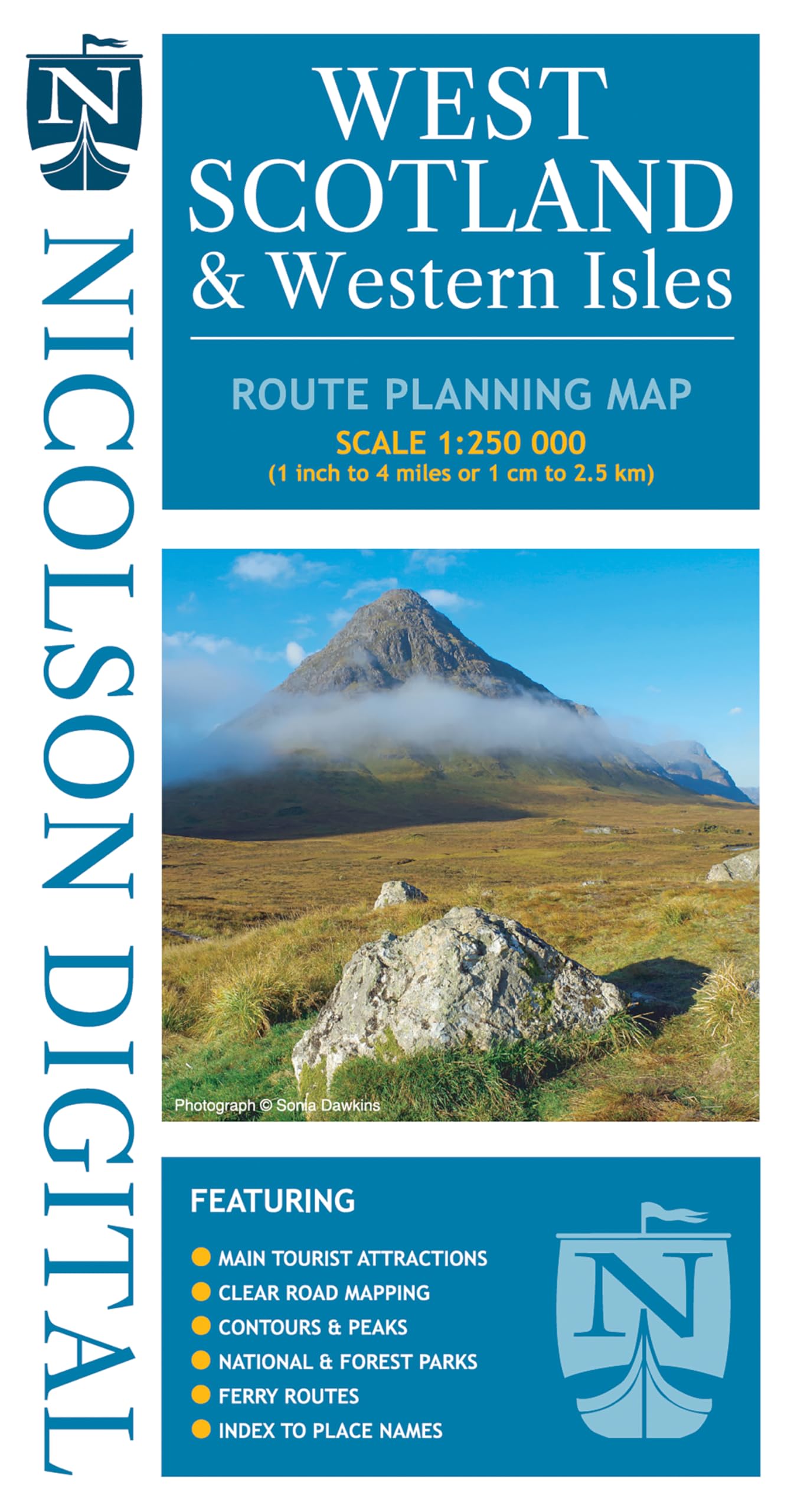 Nicolson West Scotland & Western Isles: Route Planning Map