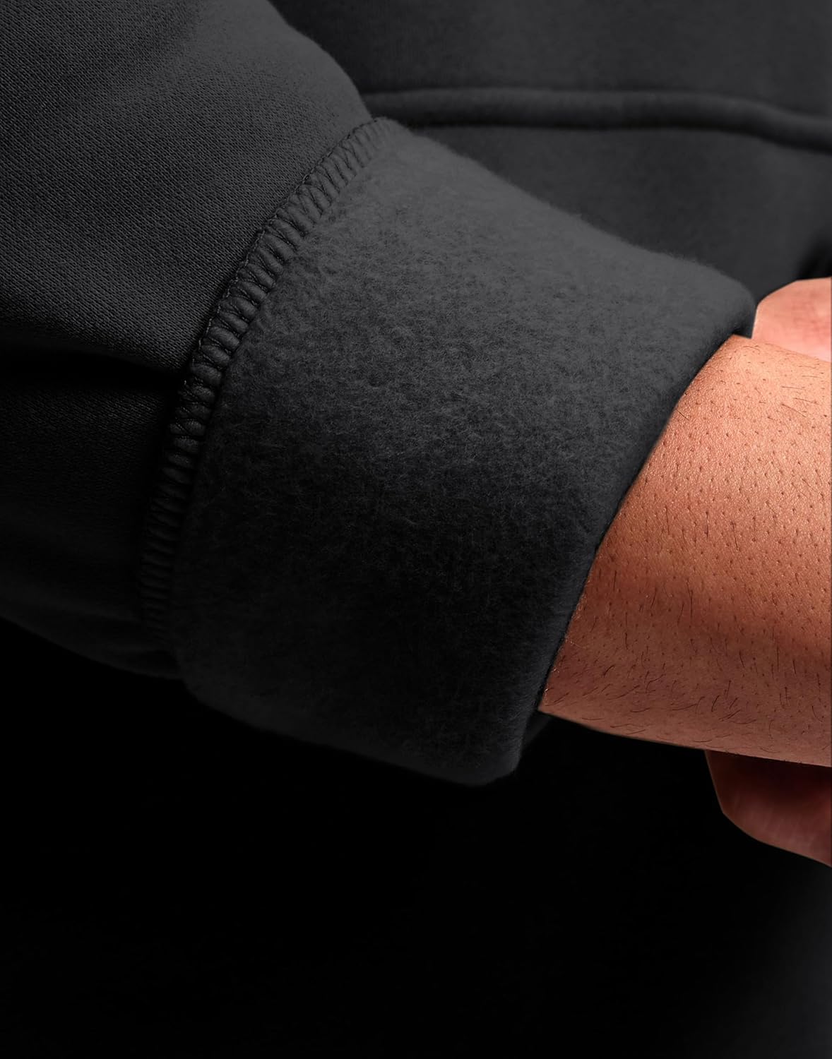 G Gradual Men's Fleece Hoodies Pullover Soft Warm Athletic Workout Gym Hooded Sweatshirt for Men with Pockets - Image 4