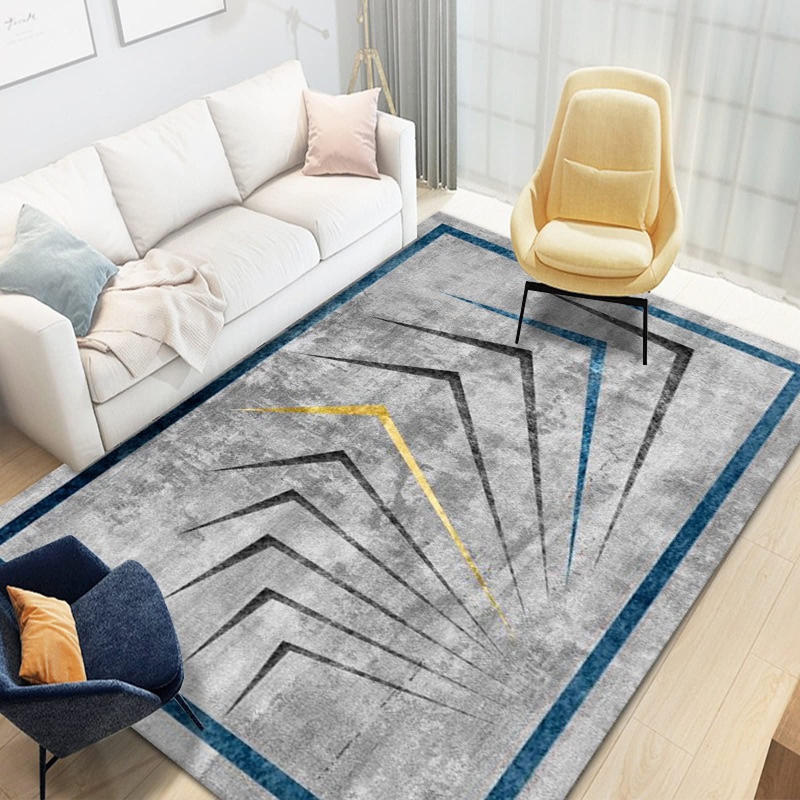 Tapis anti vibration machine a laver et paillasson entree gris