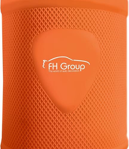 Miniatura 3 de Portavasos FH GROUP de silicona para rejilla de ventilación, color rosa bebé, Anaranjado