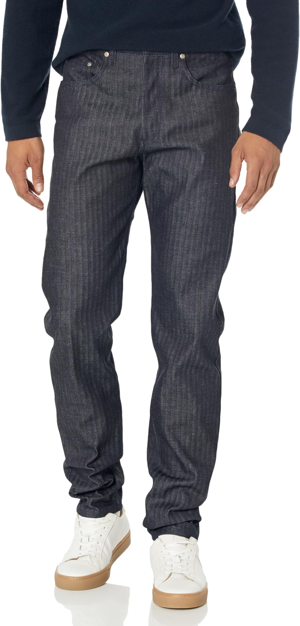 Naked & Famous Denim Men's Easy Guy-Herringbone Denim