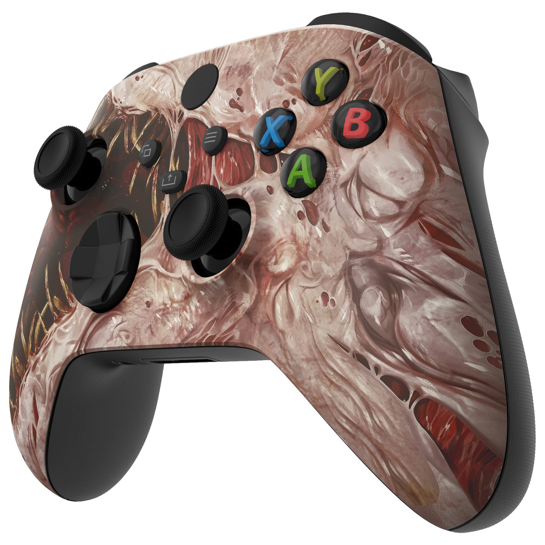 EXtremeRate ASR Case & Griffteile Für Xbox Series X/S Controller – DIY-Hülle In Schwarz