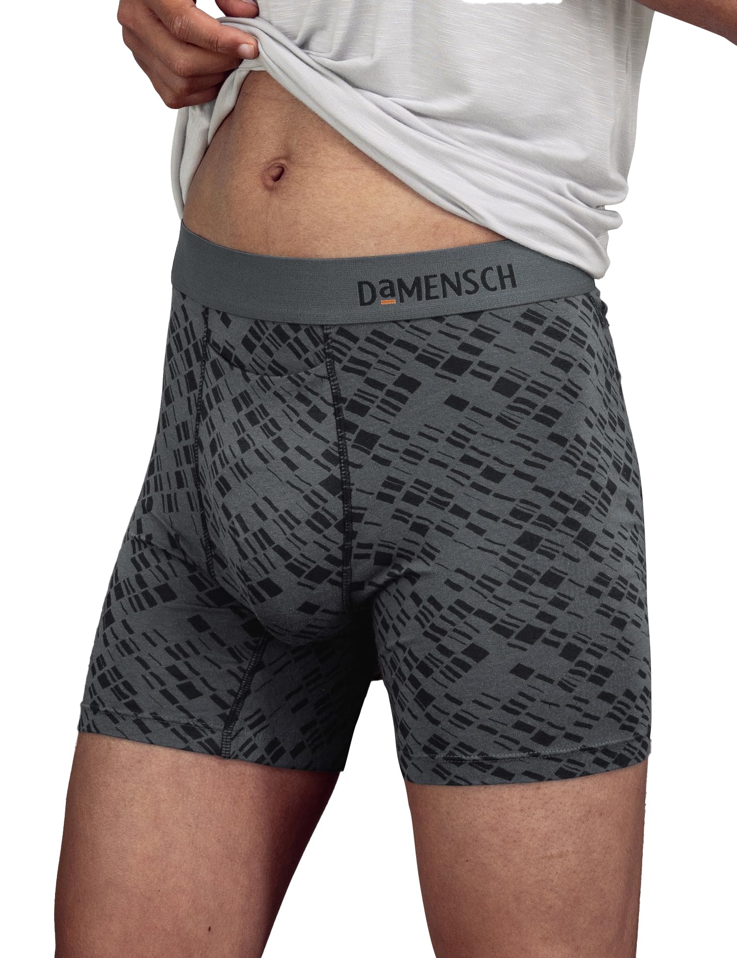 damensch Men's Regular Fit Supima Printed Cotton Boxer Brief Pack of 1 | Boxers for Men, Underwear for Men, Underwear for Men Combo,v Shape Underwear for Men-picture-21