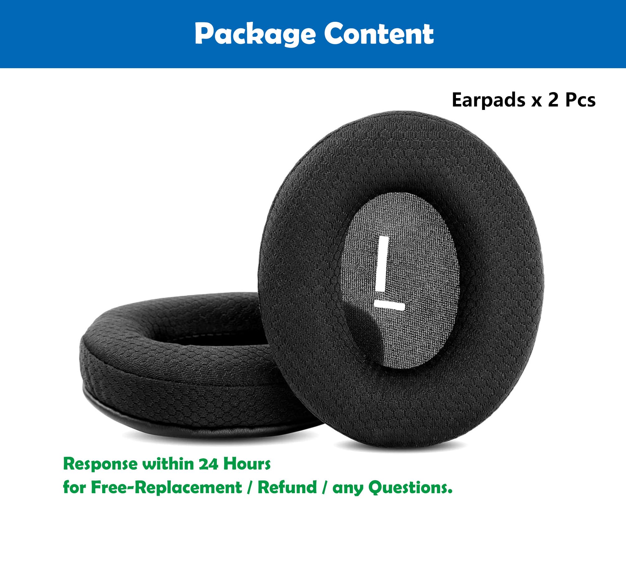 Cuscinetti Per Cuffie Mpow 059 - Ricambio Archetto Con Pads In Pelle Proteica E Memory Foam