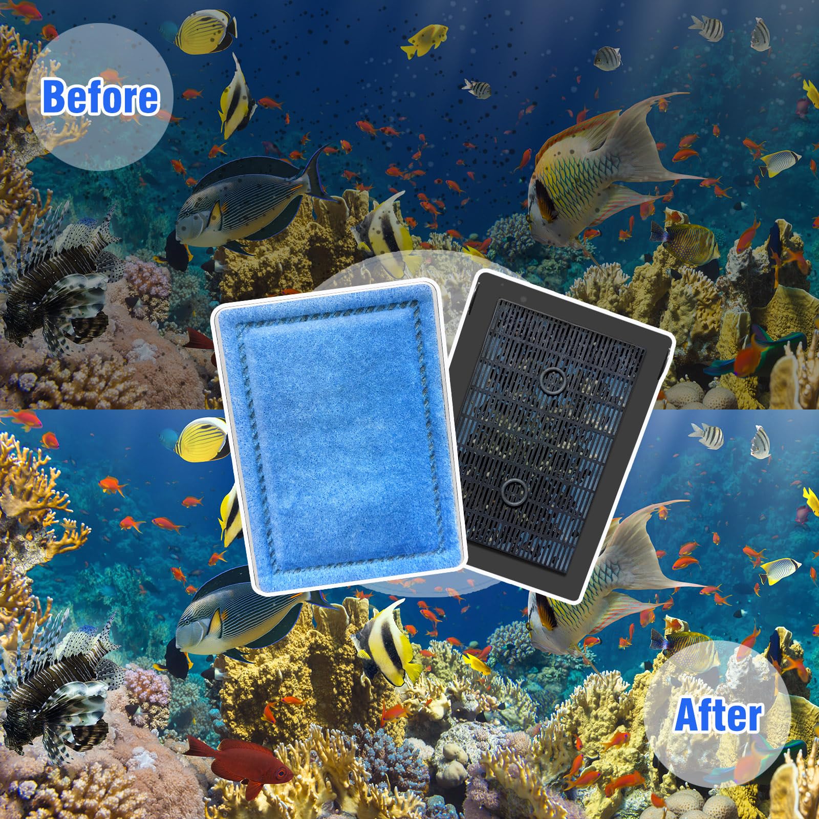 Lot de 12 cartouches de rechange pour filtres d'aquarium Marineland Rite-Size B et Aqua-Tech EZ-Change #2, compatibles avec les filtres d'alimentation Aqua-Tech 10-20 et les filtres