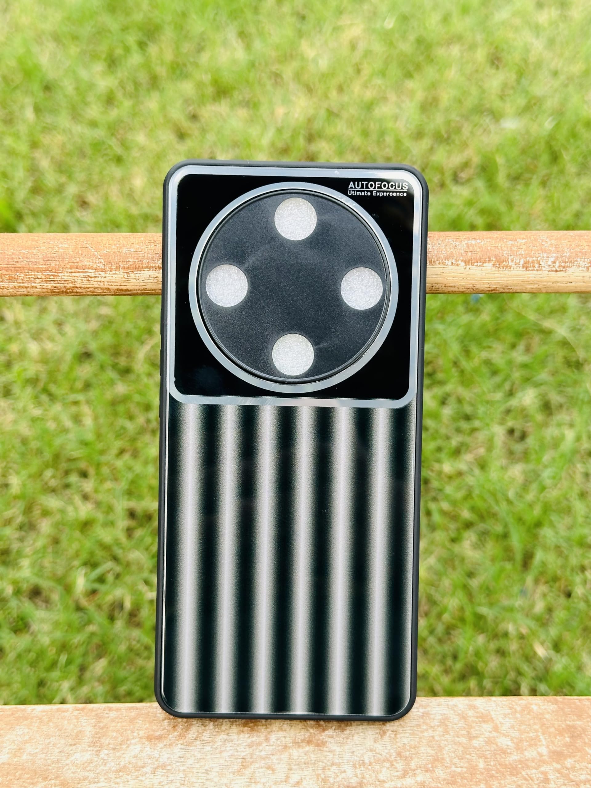 Muzz Honor X9b Soft Silicone Full Body Protective Luxury 3D Printed Case AutoFocus Camera Protective Back Hard Case Cover for Honor X9b 5G 2023 (Black)