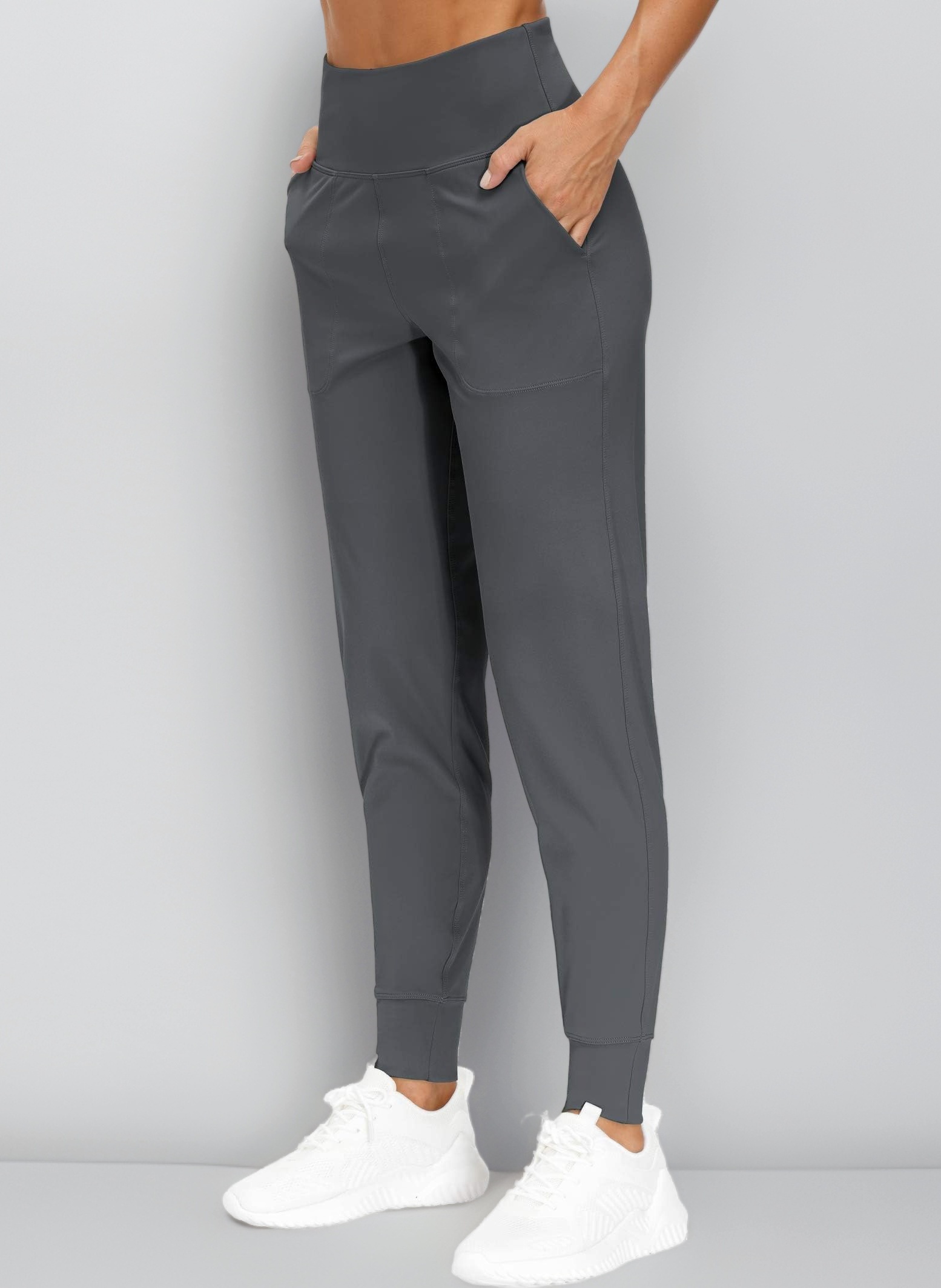 THE GYM PEOPLE Women's Joggers Pants Lightweight Athletic Leggings Tapered Lounge Pants for Workout, Yoga, Running