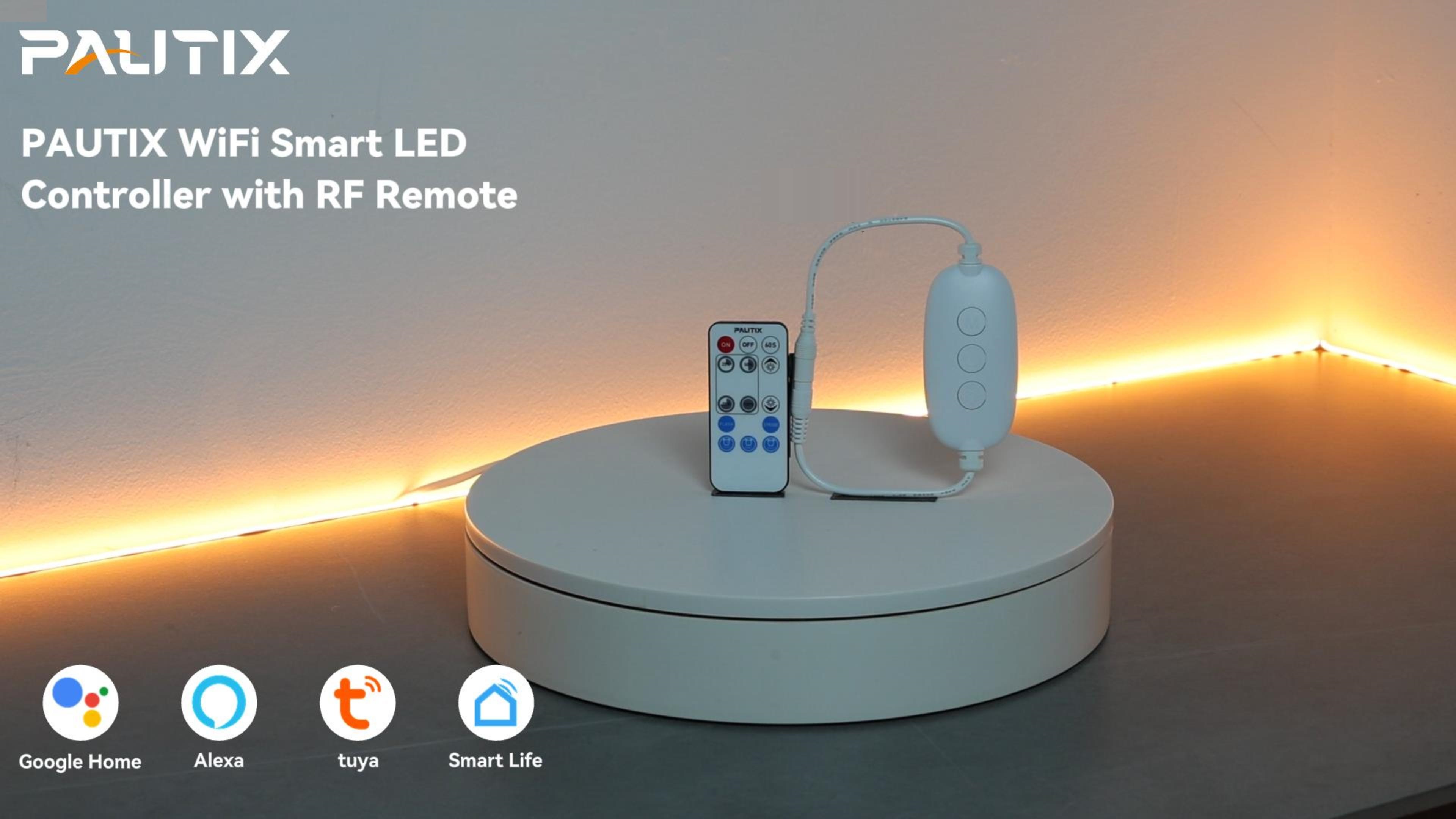 Amazon.com: PAUTIX RF WiFi Smart Remote Dimmer for Single Color