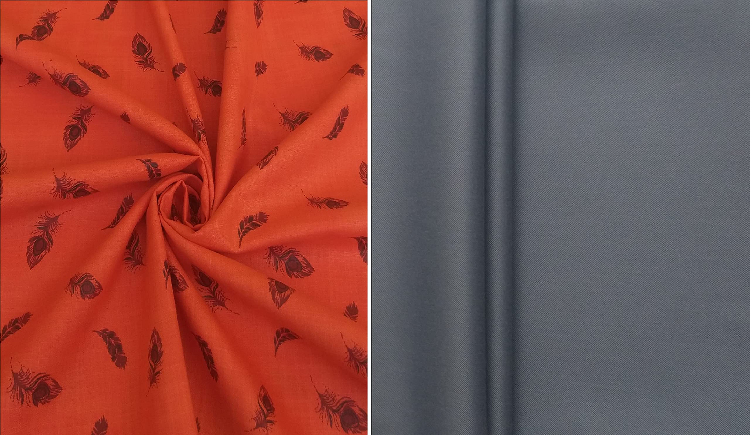 Pri & Su CottLinns Combo of Cotton Printed Shirt 1100016 & Trouser Fabric 90005-picture-16