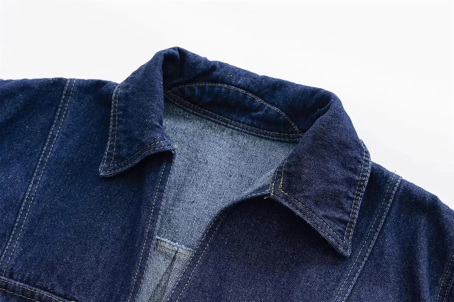 Women's Denim Jacket Set Summer Short Sleeves Pocket Denim Coat and Casual Lady Mini Skirt Shorts Sets