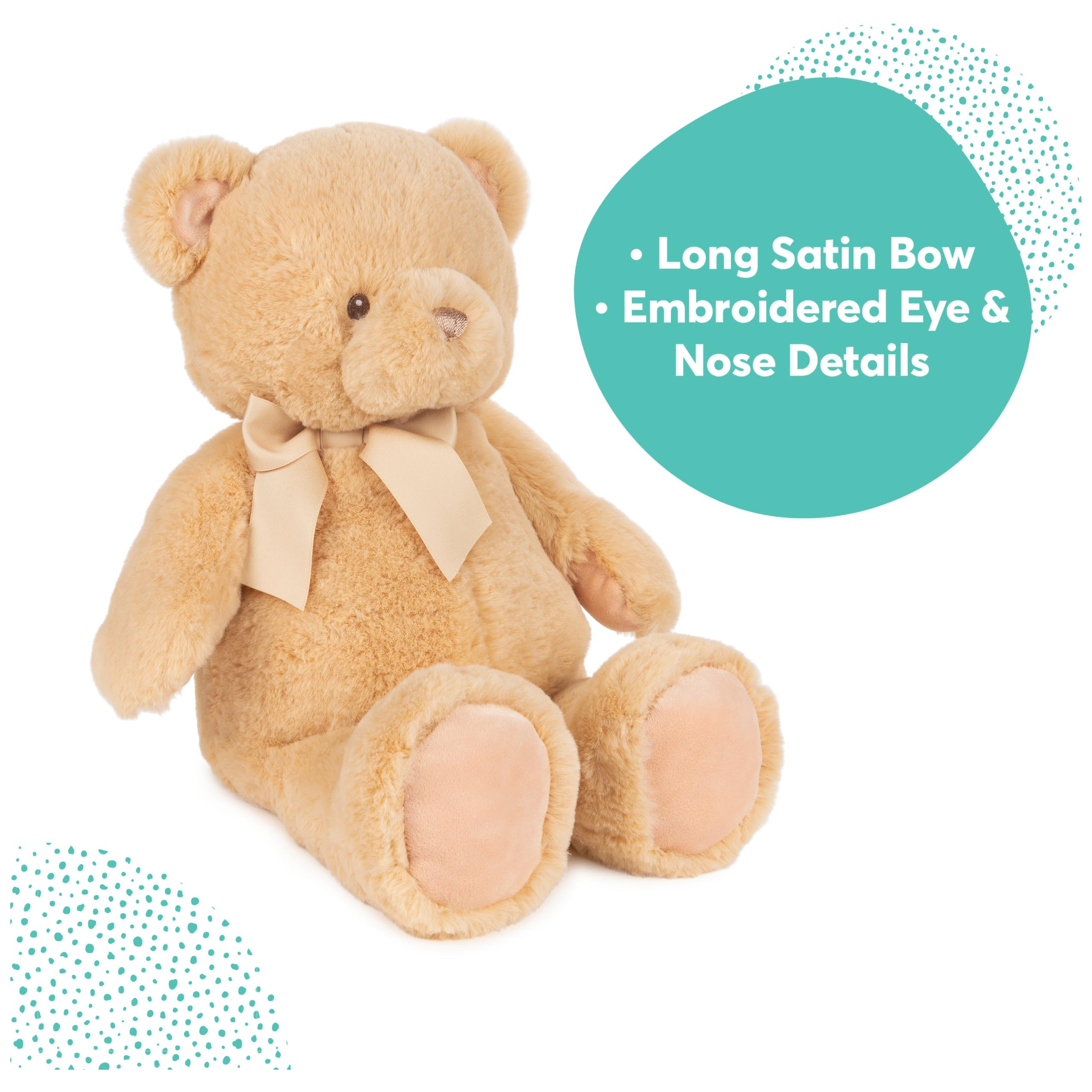 GUND Baby My First Friend Teddybär, Hellbraun, ultraweiches Tier-Plüschtier für Babys und Neugeborene