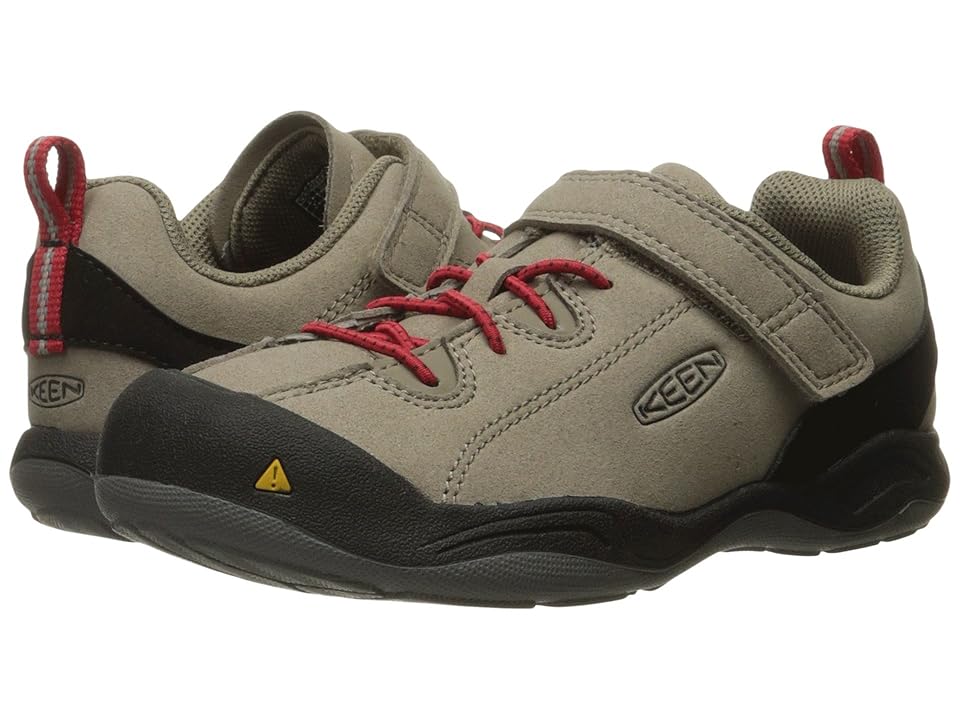 

Keen Kids Jasper (Toddler/Little Kid) (Brindle/Tango Red) Kids Shoes, Beige