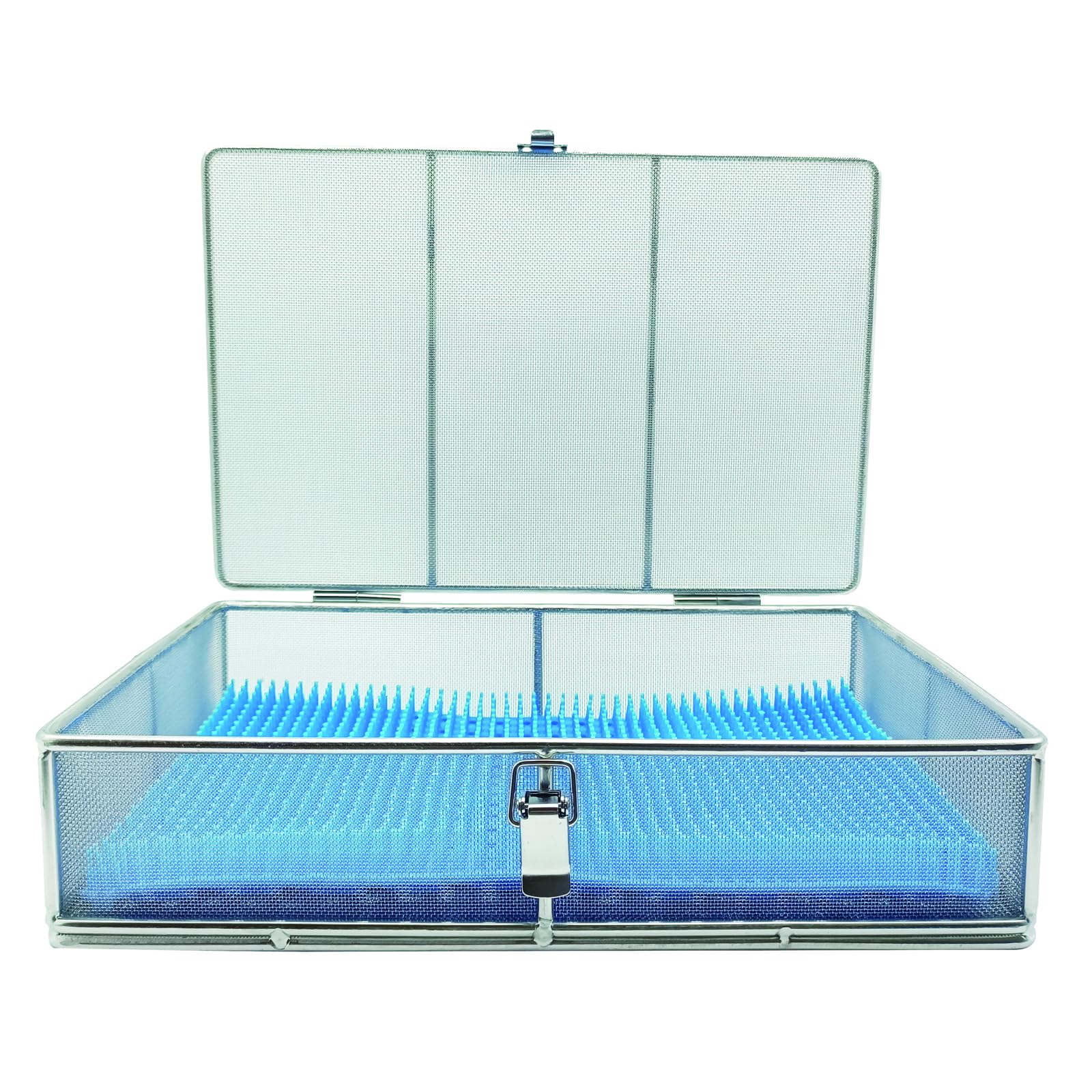 Instrument Tray with Silicone Mat&Lid, 11.81