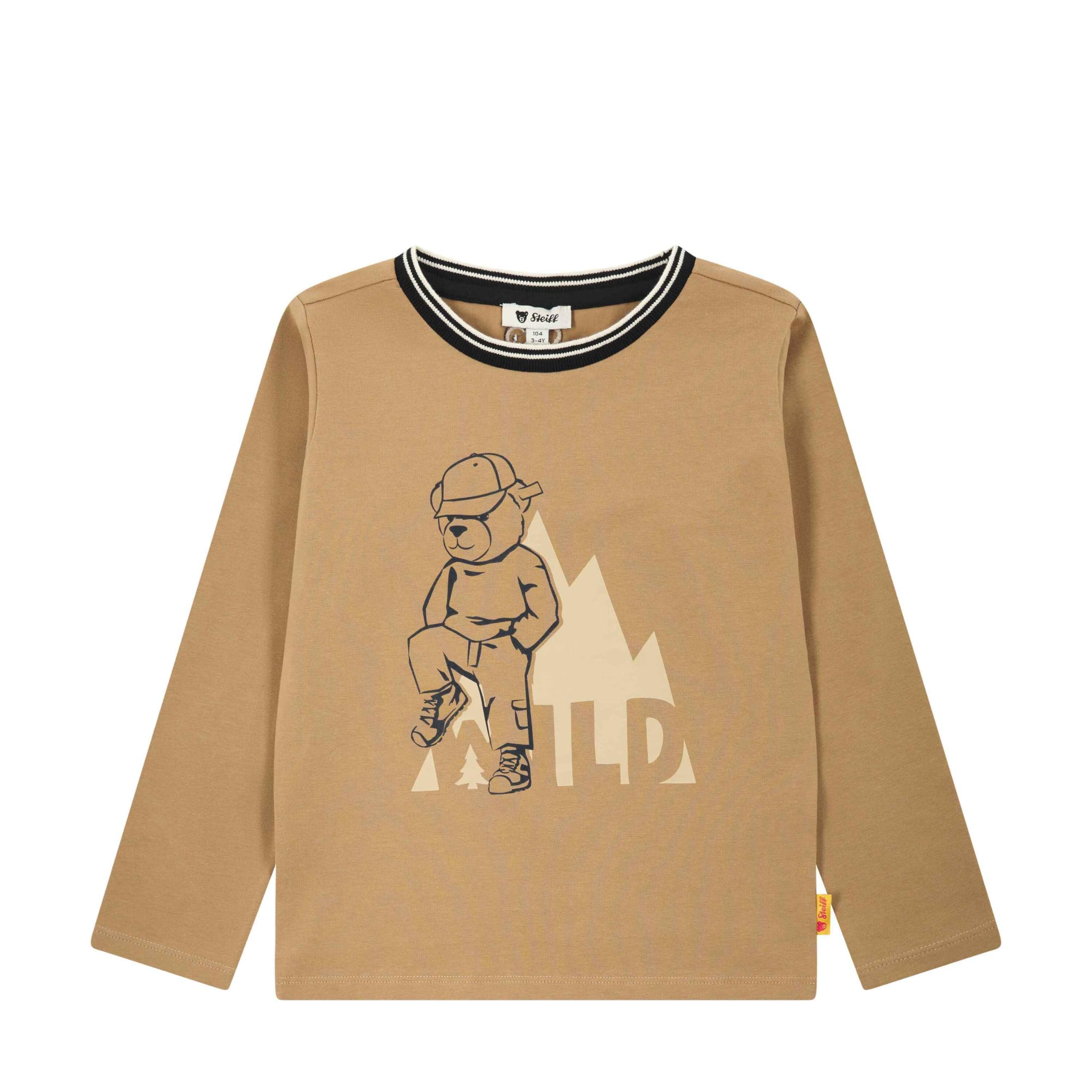 Steiff Jungen T-Shirt Langarm T-Shirt Langarm (1er Pack)