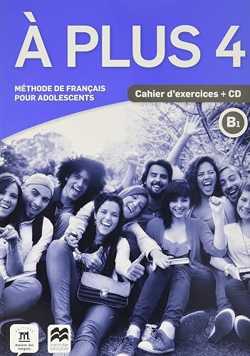 À plus 4 - Éd Macmillan Cahier d'exercices + CD - 9788417710354 (DIFUSION)
