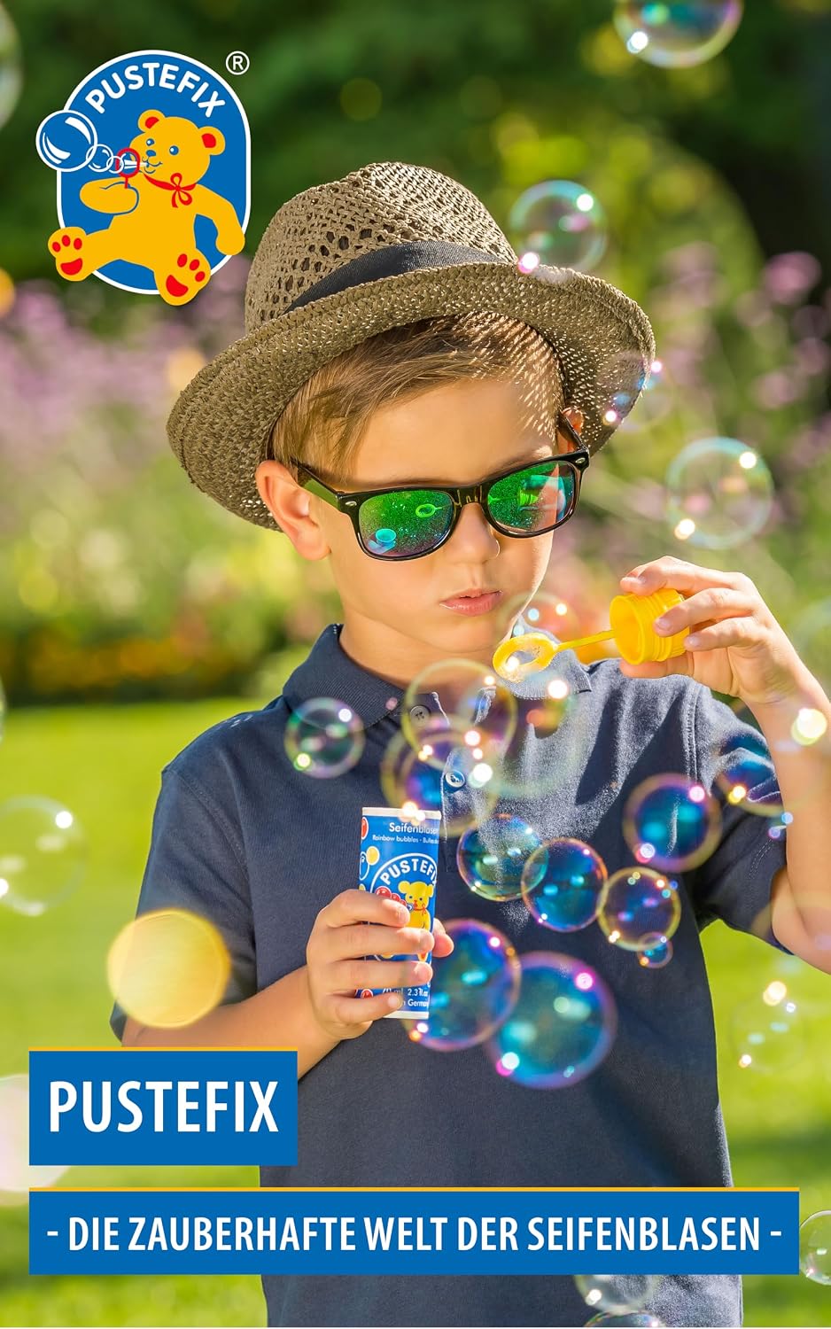 PUSTEFIX 420869872 XXL-Bubbles бутылка для пополнения Maxi 1000 мл воды для создания мыльных пузырей мыльные пузыри для свадьбы дня рождения ребенка вечеринки огромные мыльные пузыри для детей и взрослых
