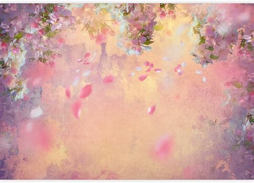 Vista 11 de Wall26 - Papel tapiz en color cobre con estampado de "Almendro en flor" de Vincent Van Gogh Verde azulado "Flor de almendra