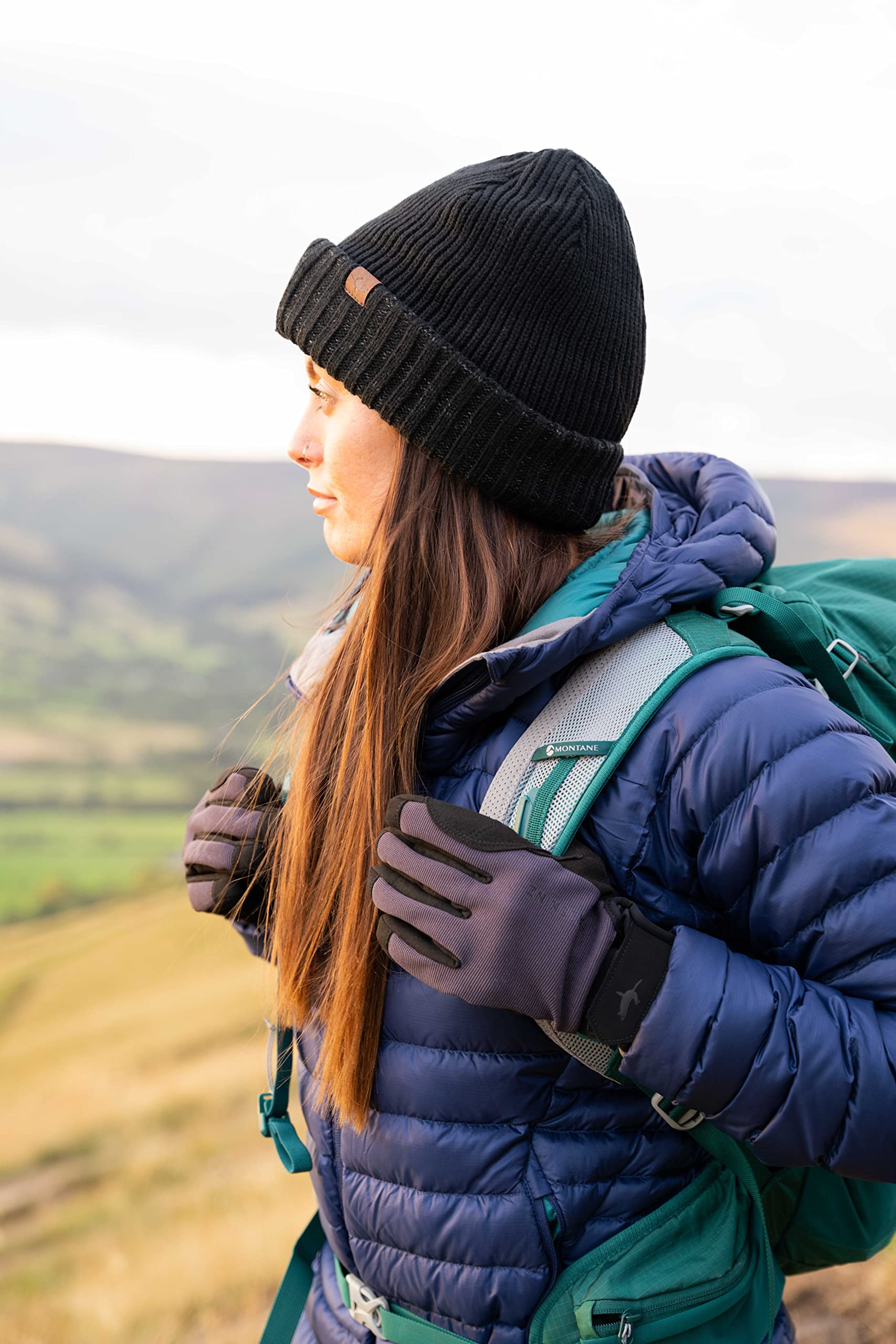 SEALSKINZ Harling wodoodporna rękawica na każdą pogodę, uniseks, czarna/szara, rozm. L