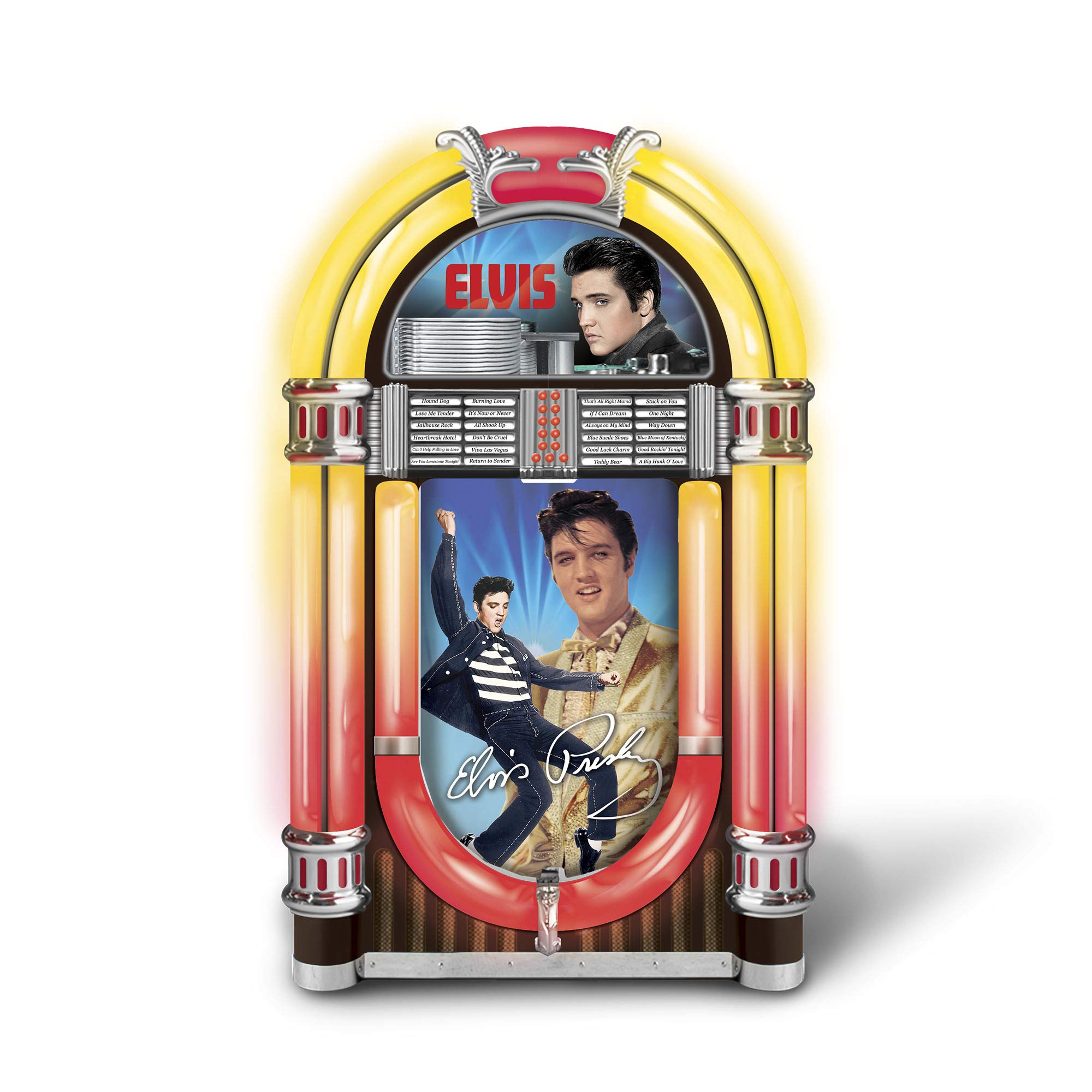 Buy The Bradford Exchange 'Elvis™ Rocks Forever!' Illuminated Musical