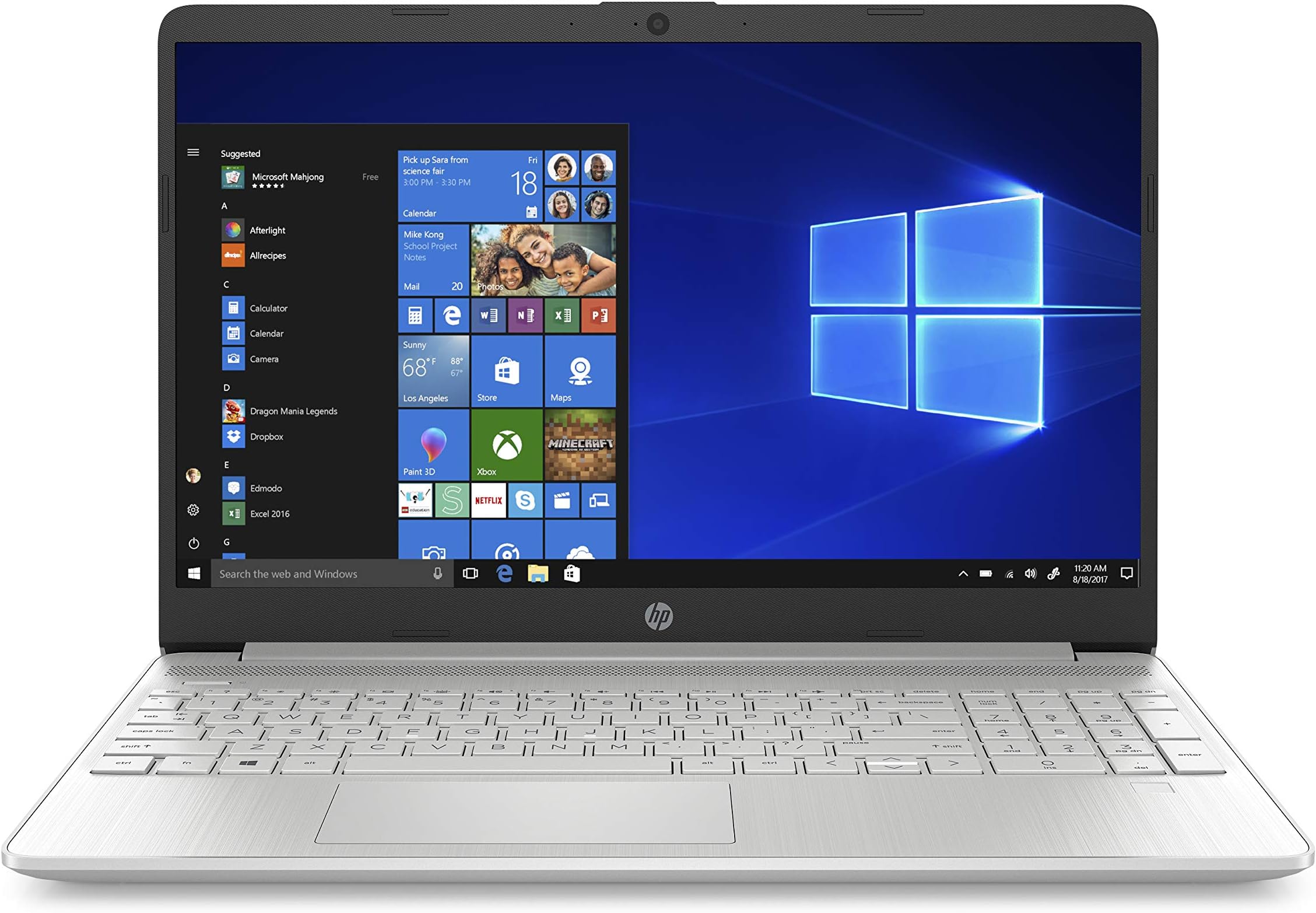 HP 15-Inch HD Touchscreen Laptop, 12th Gen Intel Core i3-1215U, 8 GB SDRAM, 256 GB Solid-State Drive, Windows 11 Home in S Mode, 15-15.99 inches